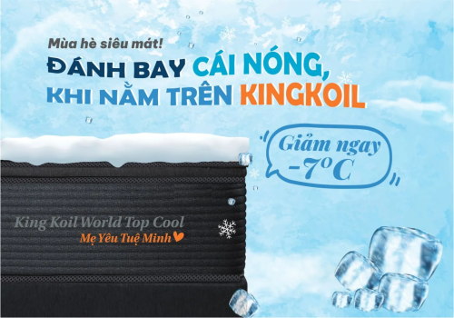 Nệm lò xo King Koil World Top Cool - Hình ảnh 3