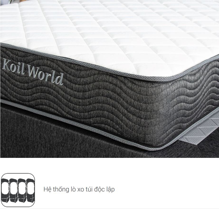 Nệm lò xo King Koil World - Ảnh 6