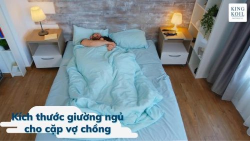 Kích thước giường ngủ cho cặp vợ chồng