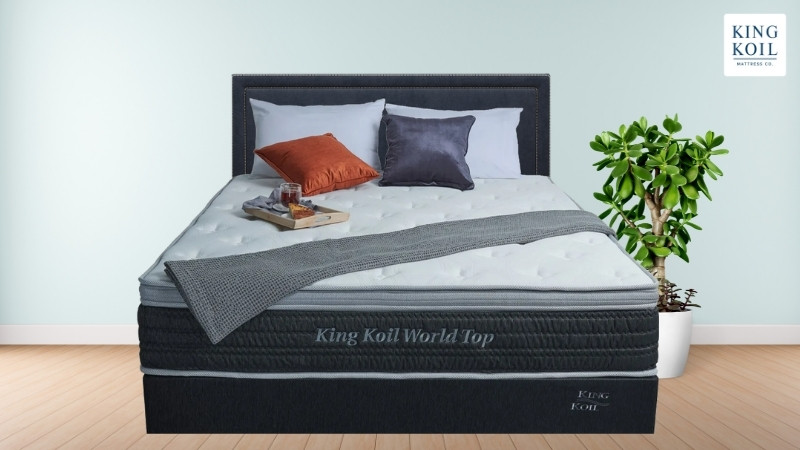 Mua nệm King Koil World Top trả góp 0% lãi suất