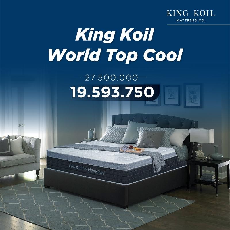 nệm lò xo king koil world cao cấp