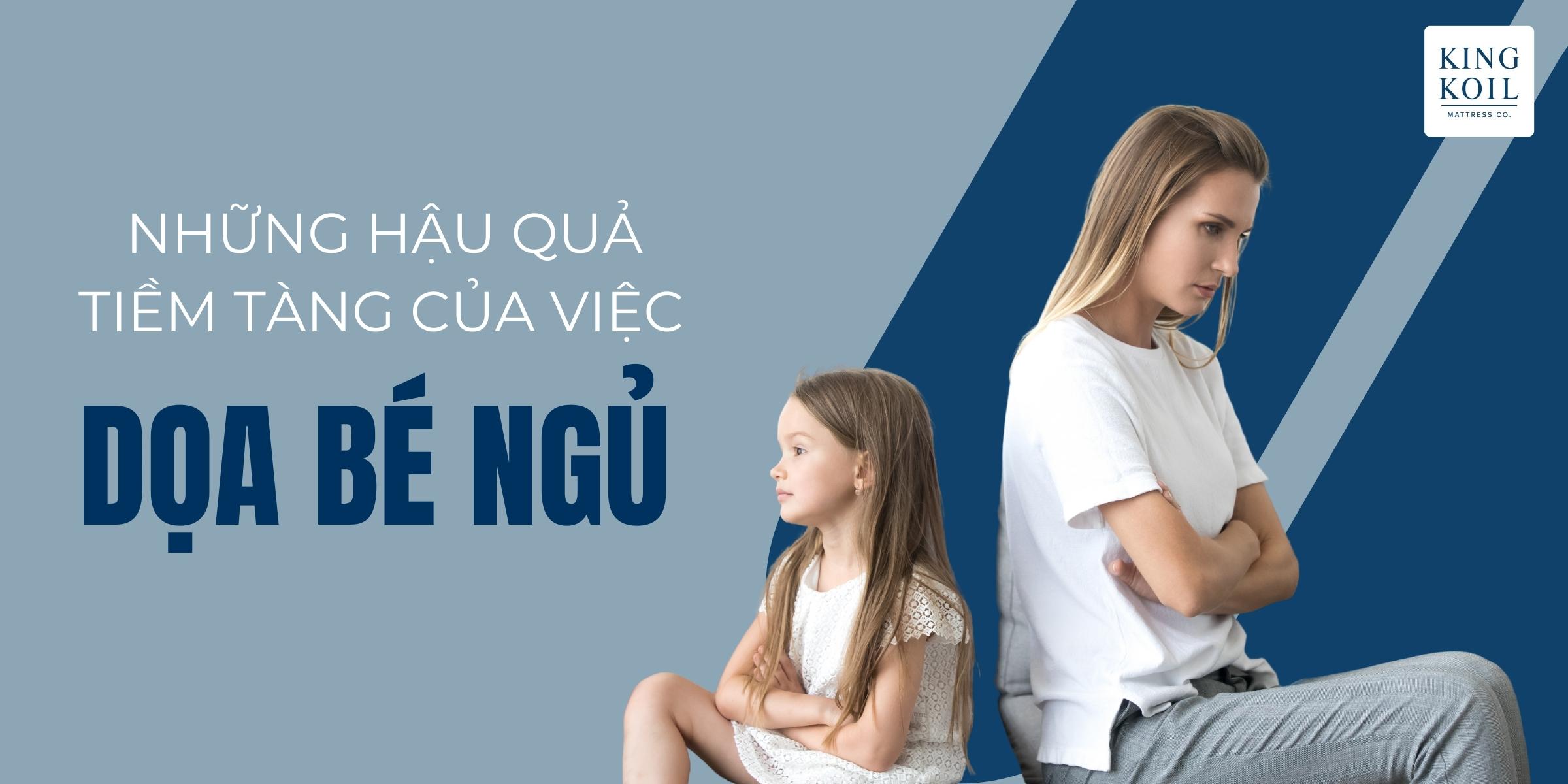 Những hậu quả tiềm tàng của việc dọa bé ngủ