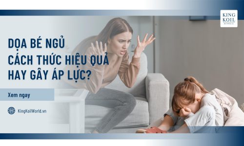 Dọa bé ngủ: Cách thức hiệu quả hay gây áp lực?