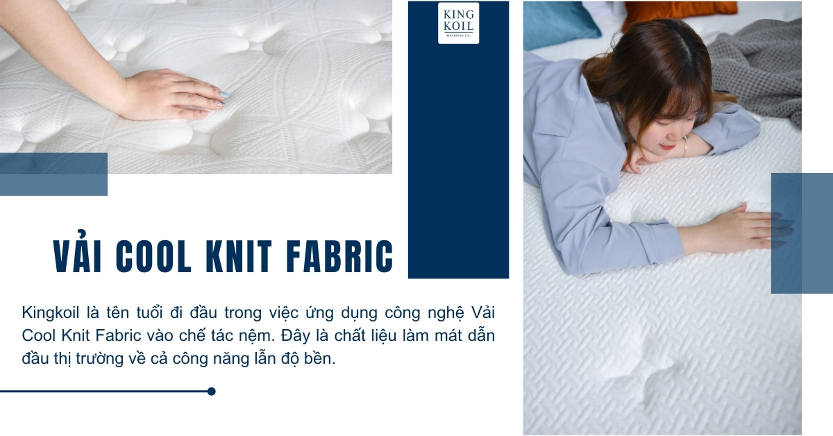 Vải Cool Knit Fabric - Chất liệu làm mát dẫn đầu thị trường